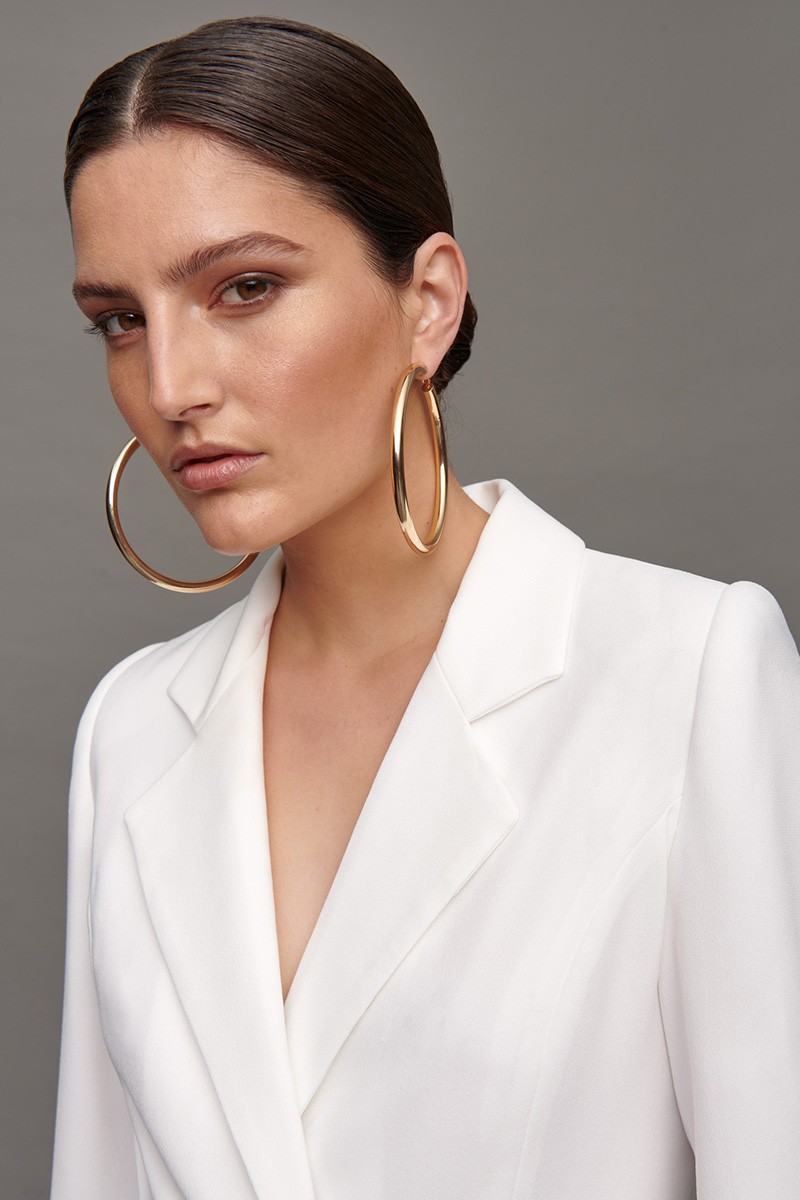 traje blanco para novia boda civil o invitadas comunion bautizo o fiesta